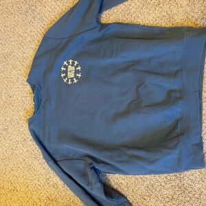 Blue Graphic Sweatshirt